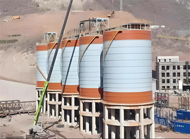 利津高架钢板仓